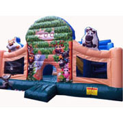 inflatable Zoo bouncer